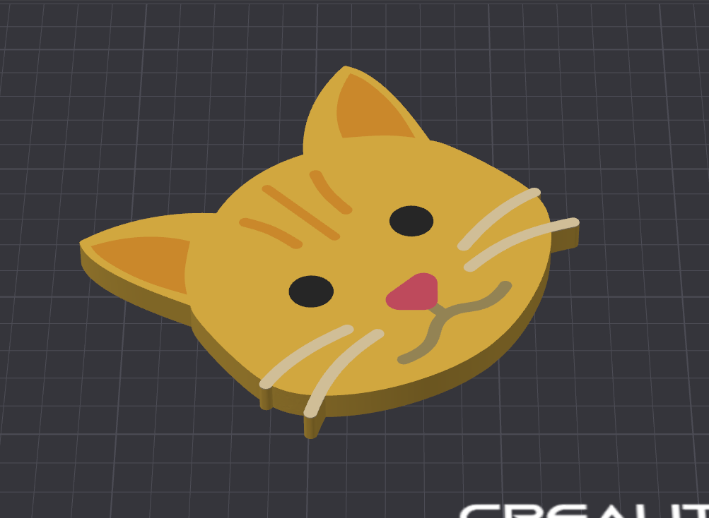Cat Emoji Coaster