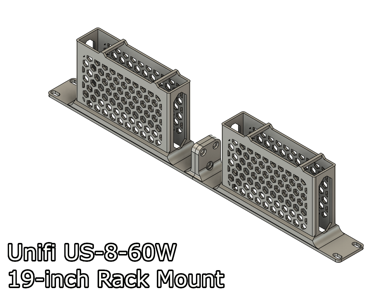 Unifi US-8-60W 19-inch Modular Rack Mount