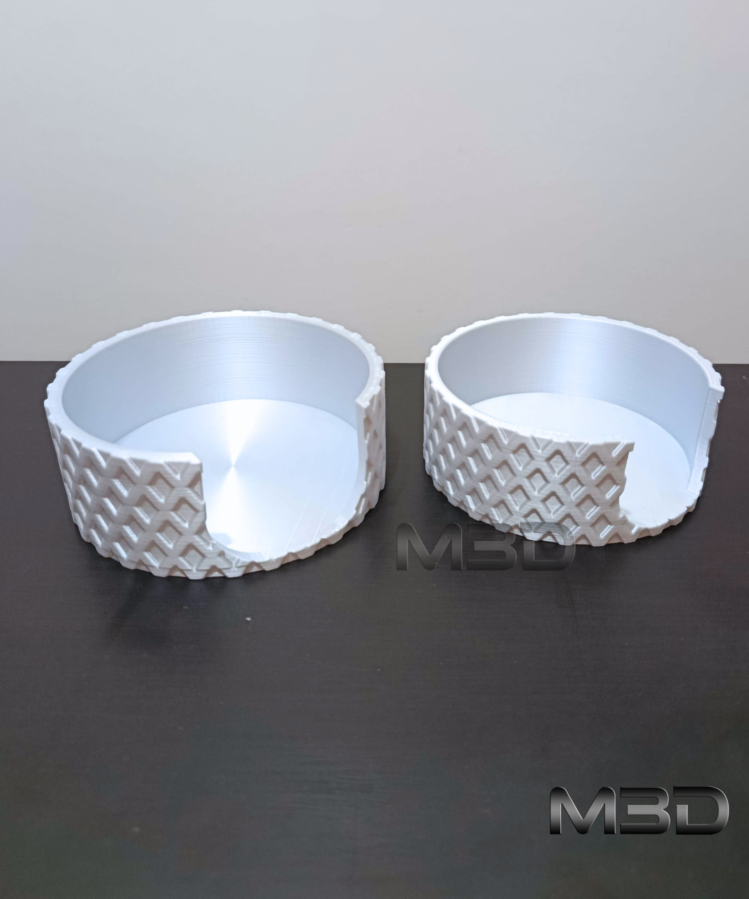 Miniatura 5 do modelo 3D Basic Coaster Set with Holder