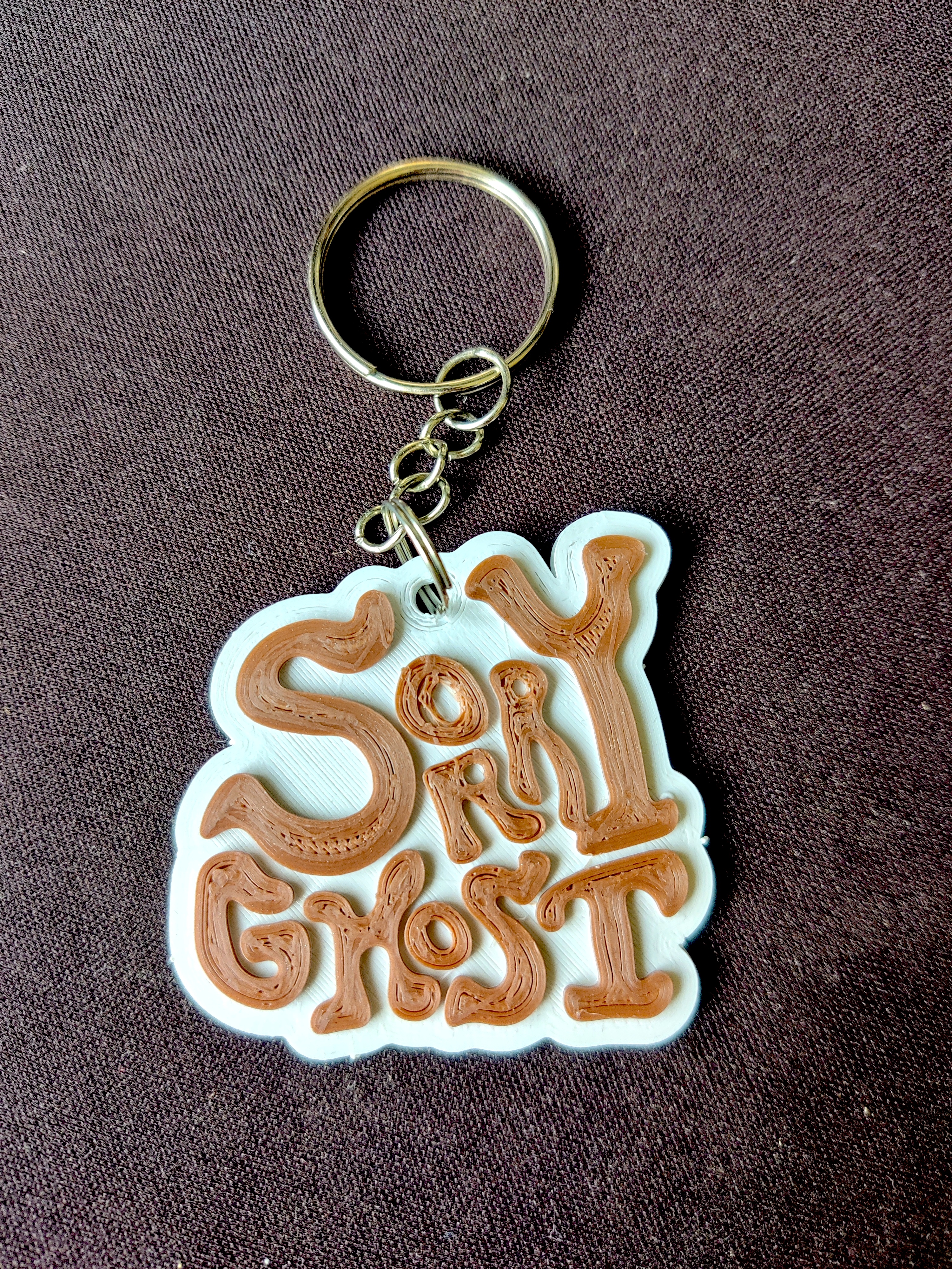 Sorry Ghost keychain