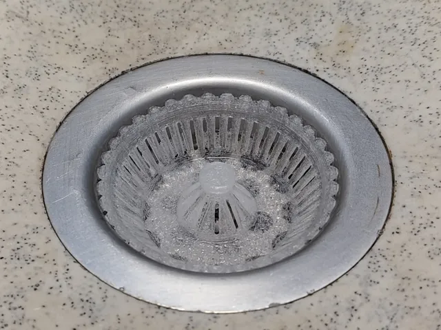 Sink Filter drain strainer (parametric)