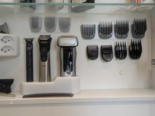 Philips Multigroom, Oneblade & Braun Series Stand
