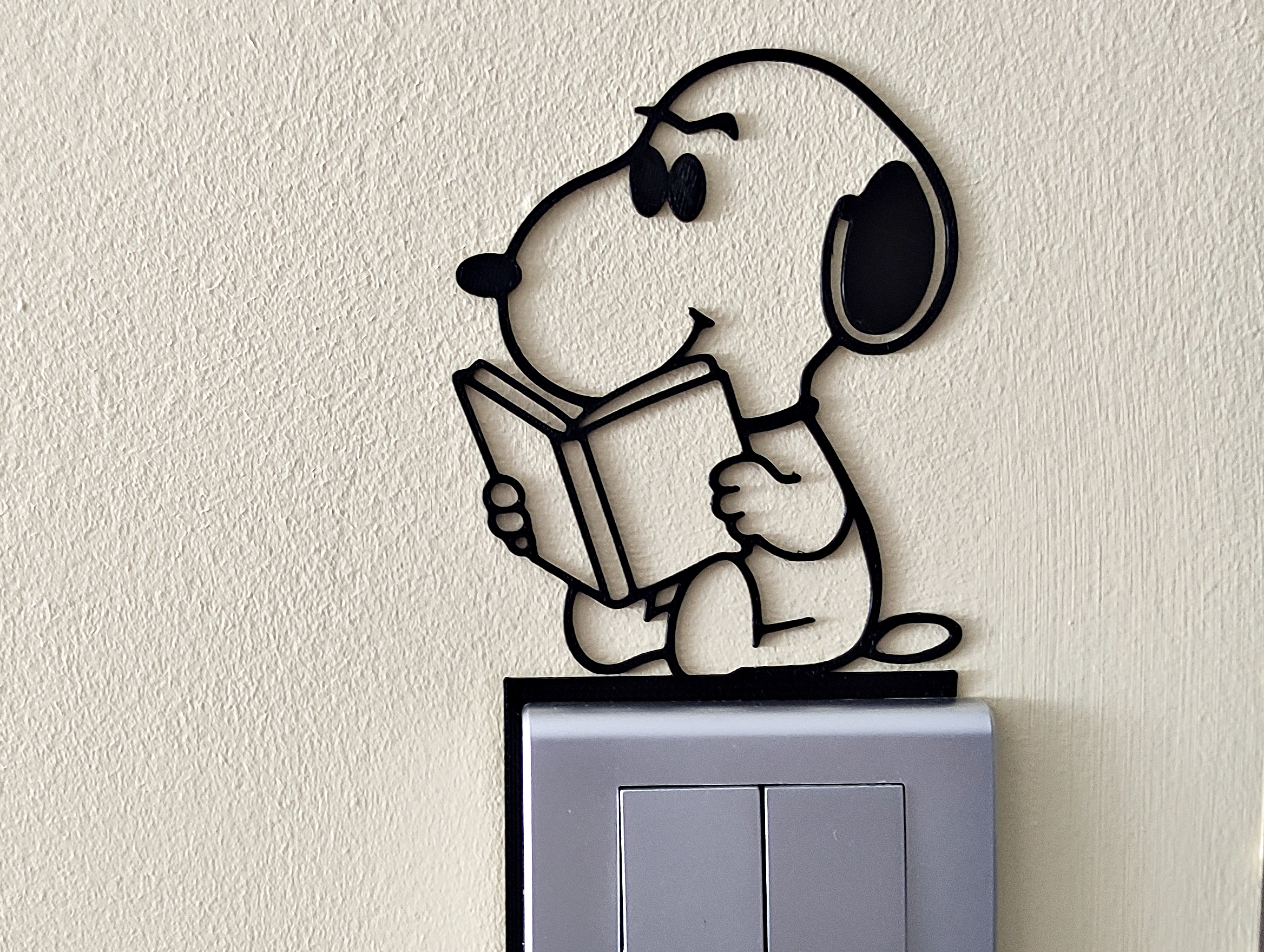 Snoopy Light Switch / Outlet Decoration - Model 65