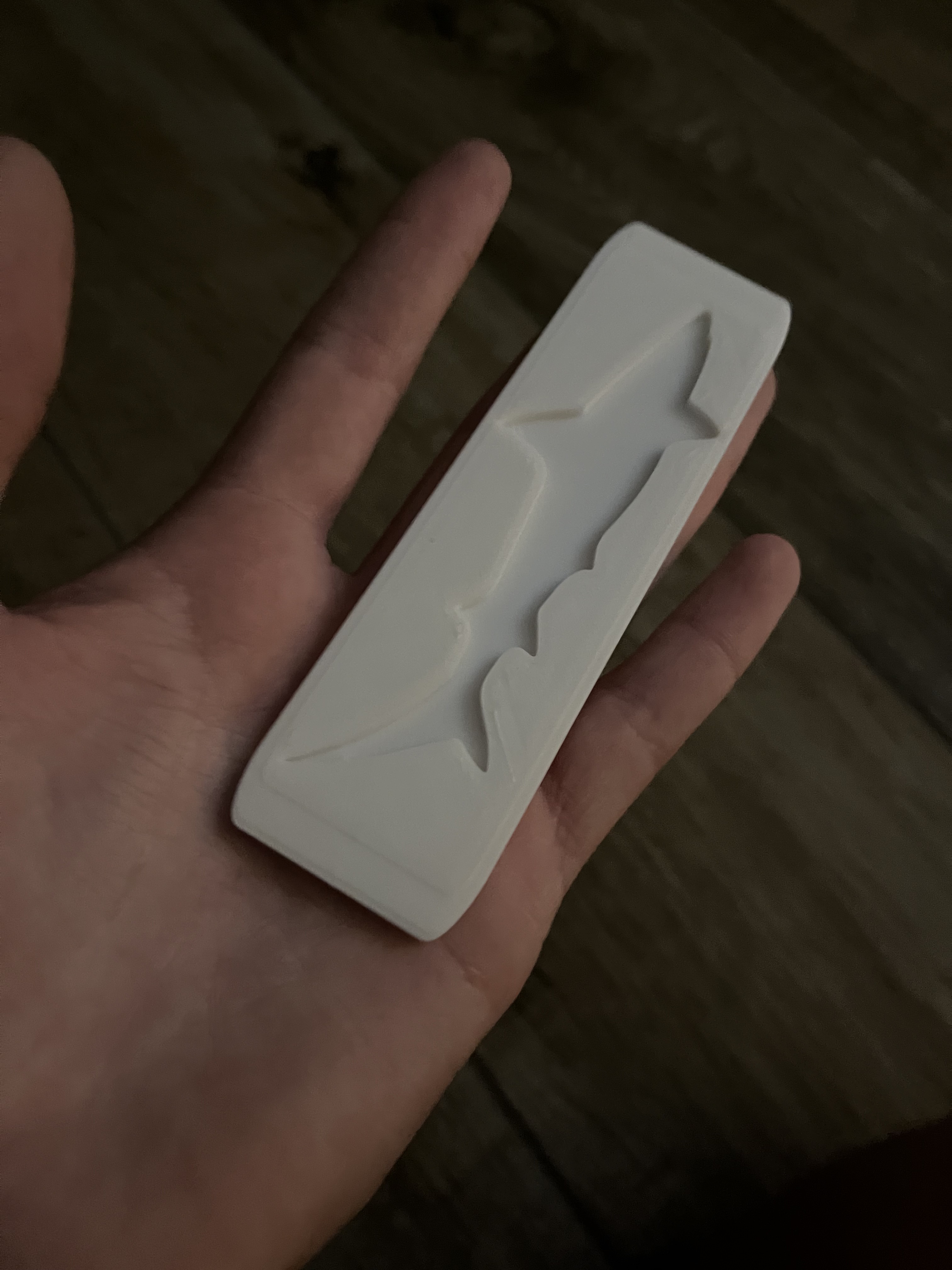 Miniatura 3 do modelo 3D Shark bookmark