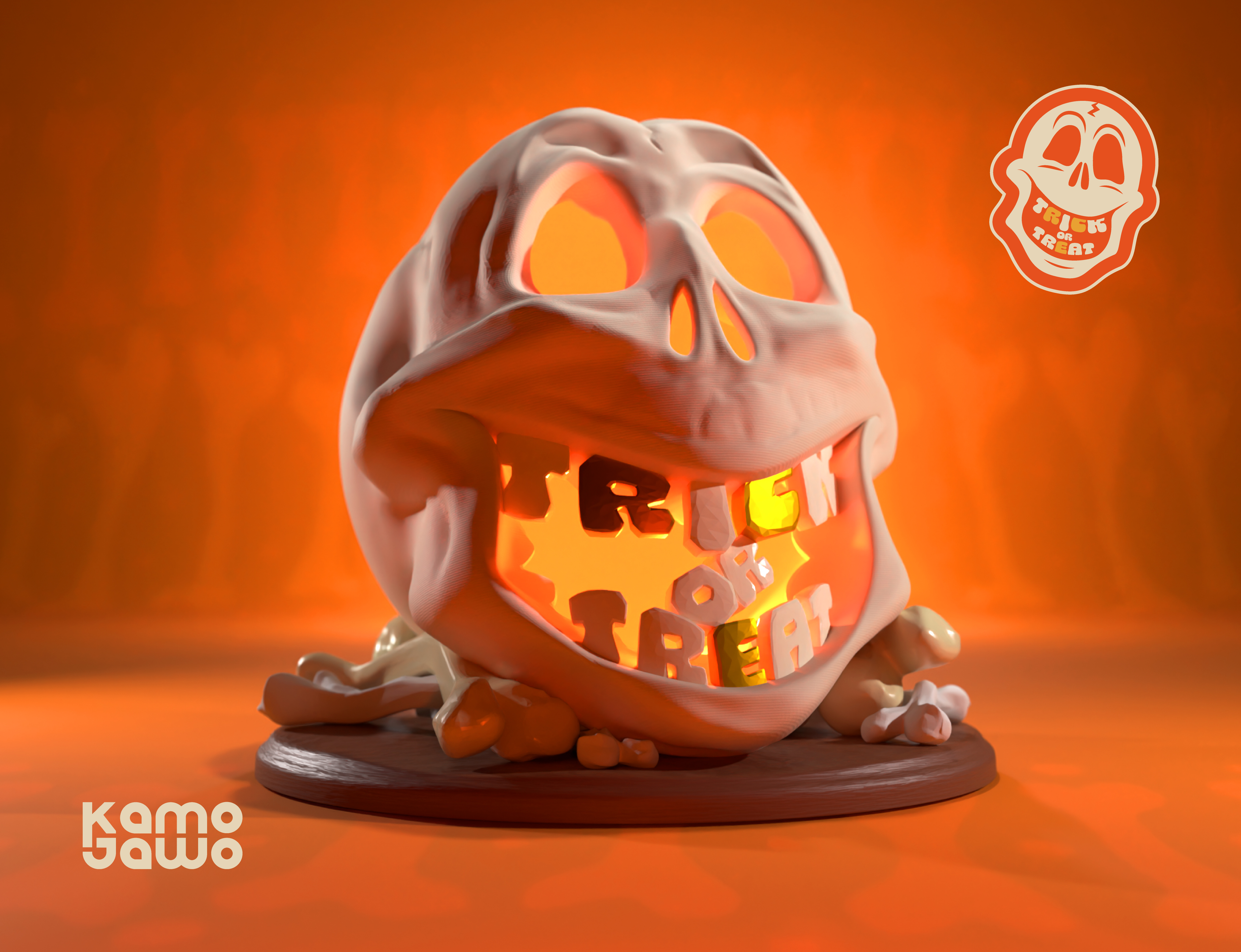 Halloween Skull – Spooky Edition