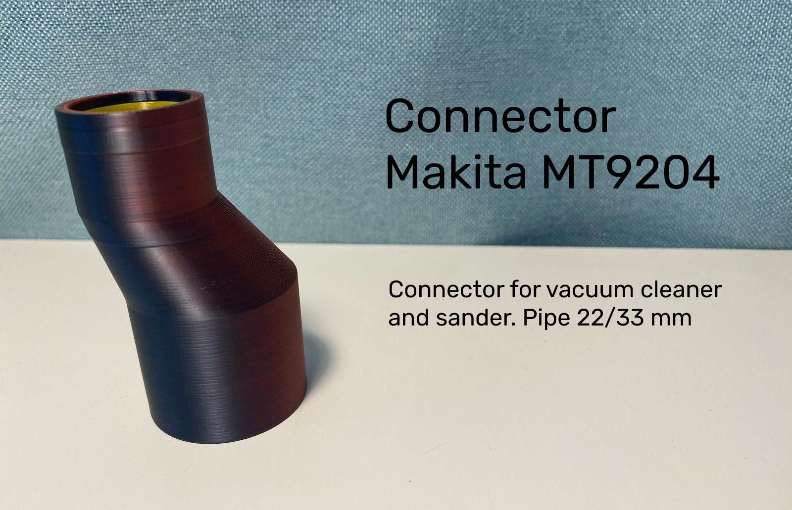 Makita M9204 connector for vacuum cleaner 22/33 mm