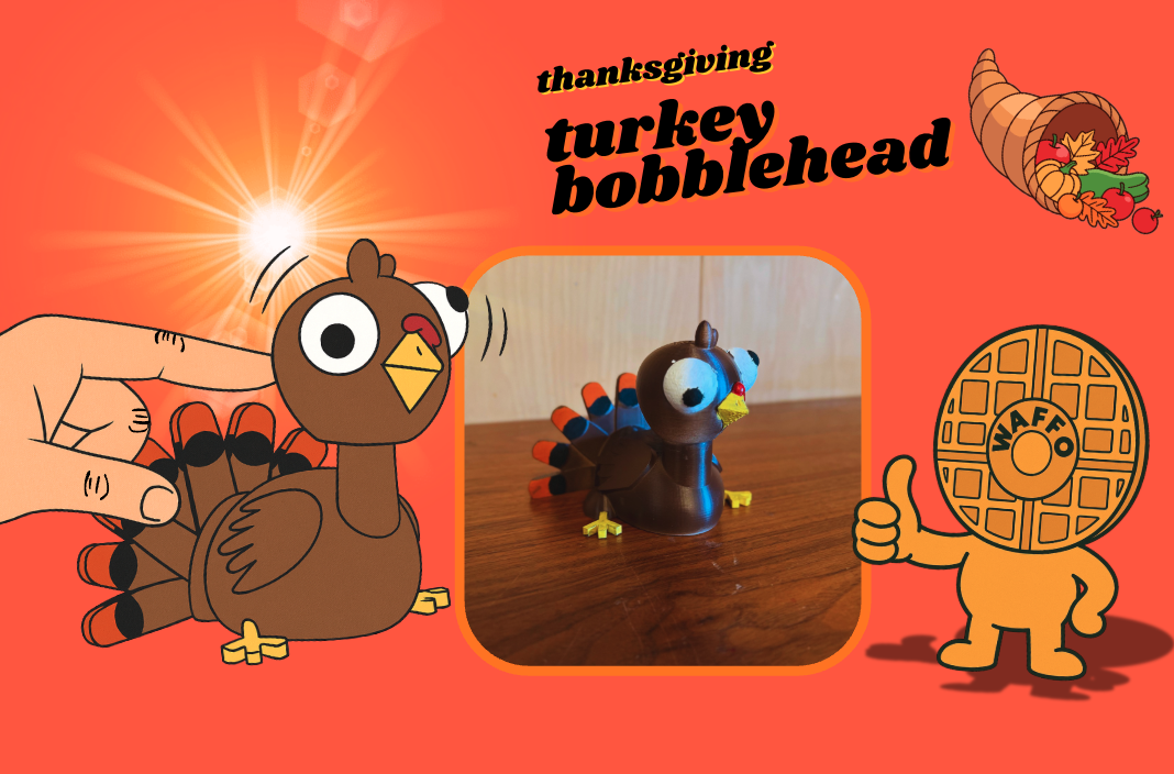 Turkey Bobblehead