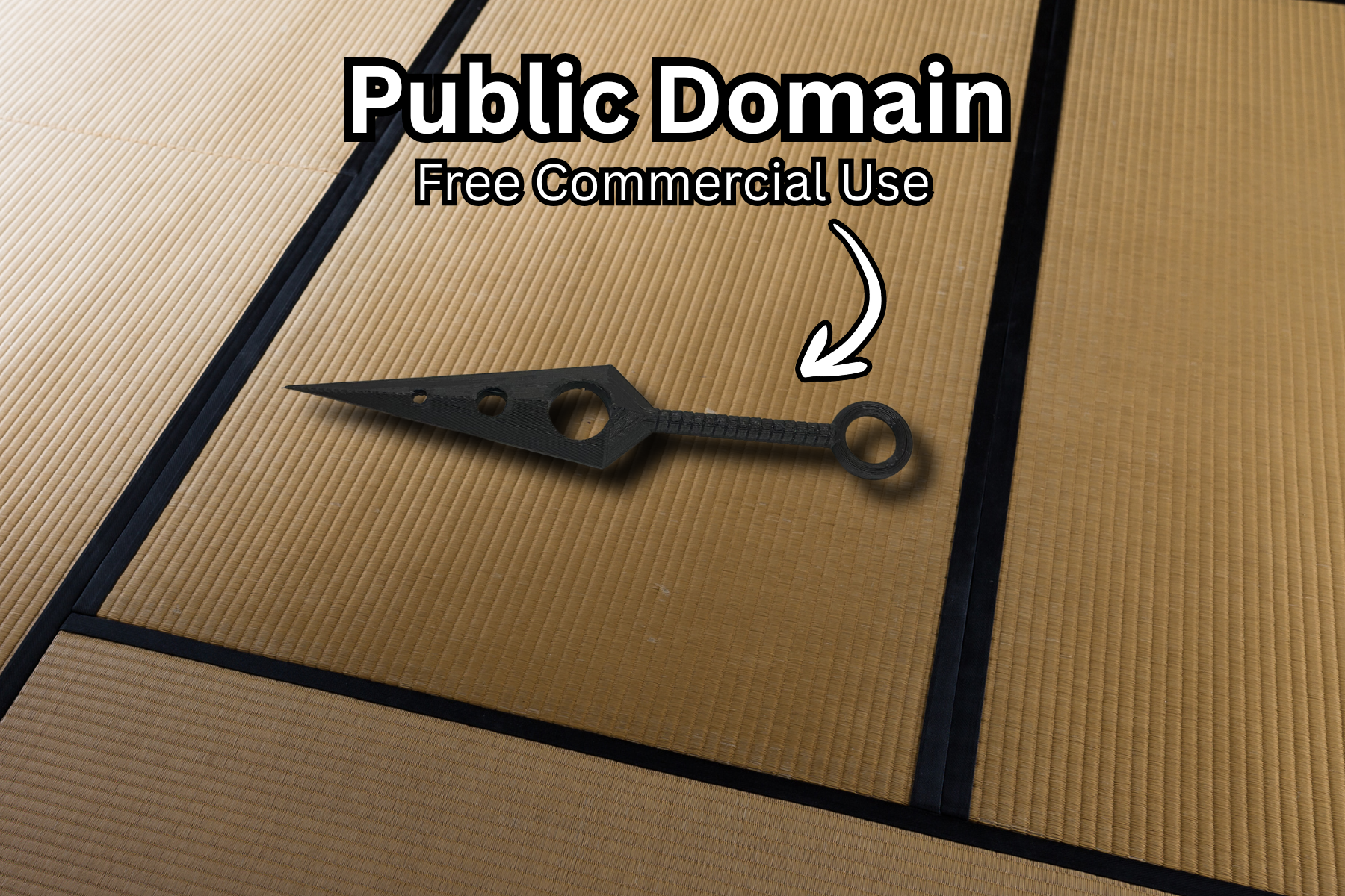 Kunai – Ninja Cosplay Prop / Display Knife