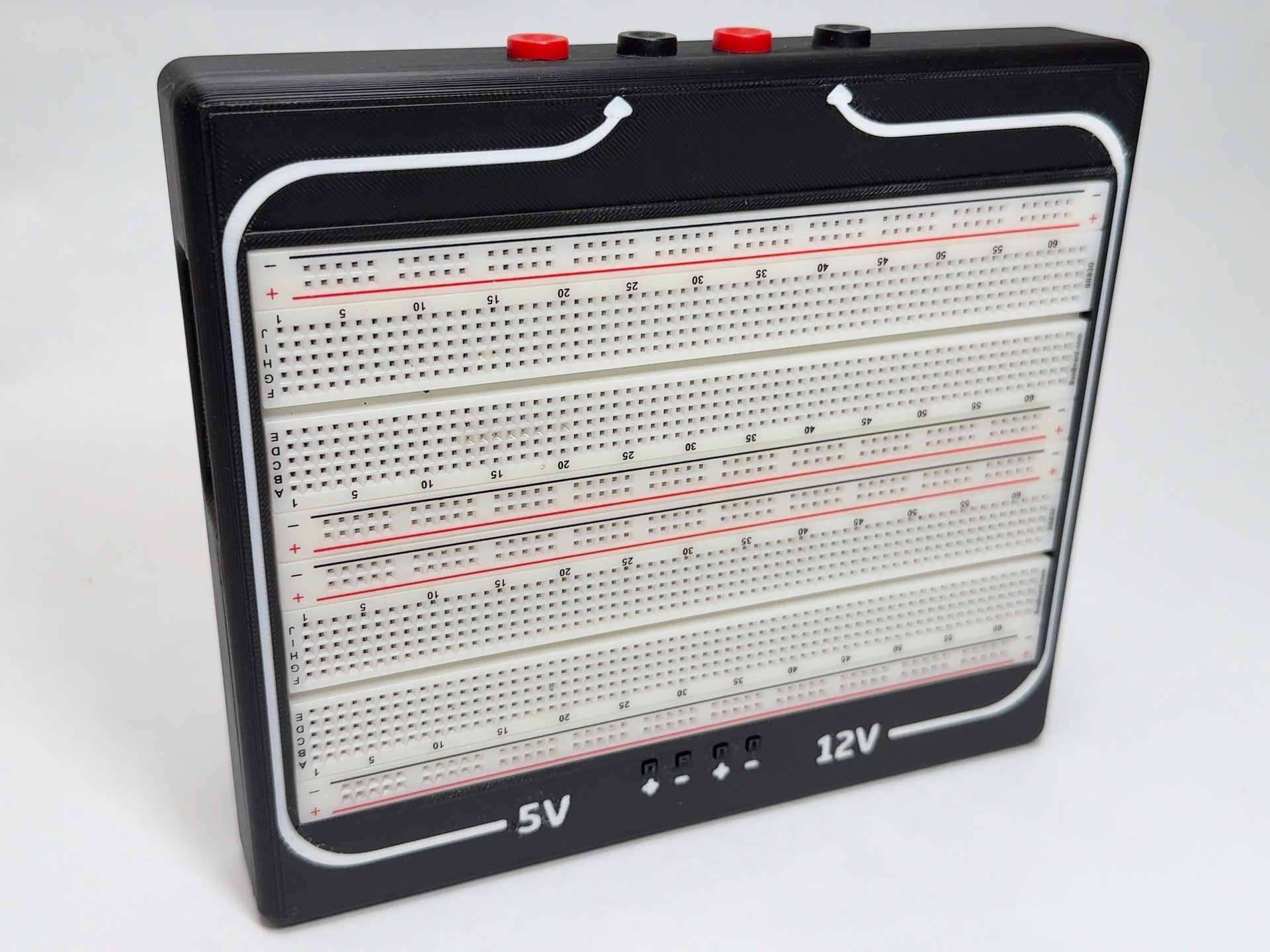 Battery Breadboard - Portable 5V and 12V Breadboard Power — STL Grátis ...