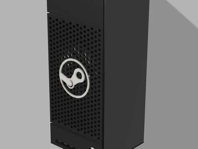 Steam Box 5 Fat by Old Lamer (vertical case for AMD BC-250 cooled by JF13K SI-100)