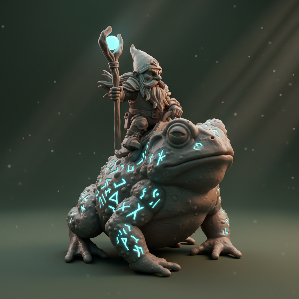 The Toad Rider Gnome