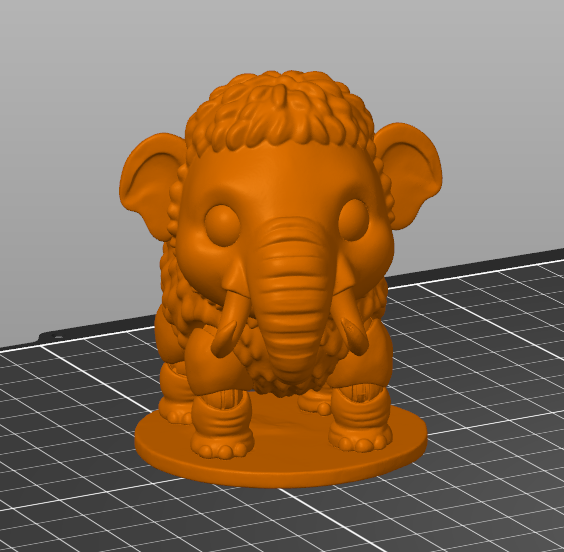 Mammoth TOY 3D model