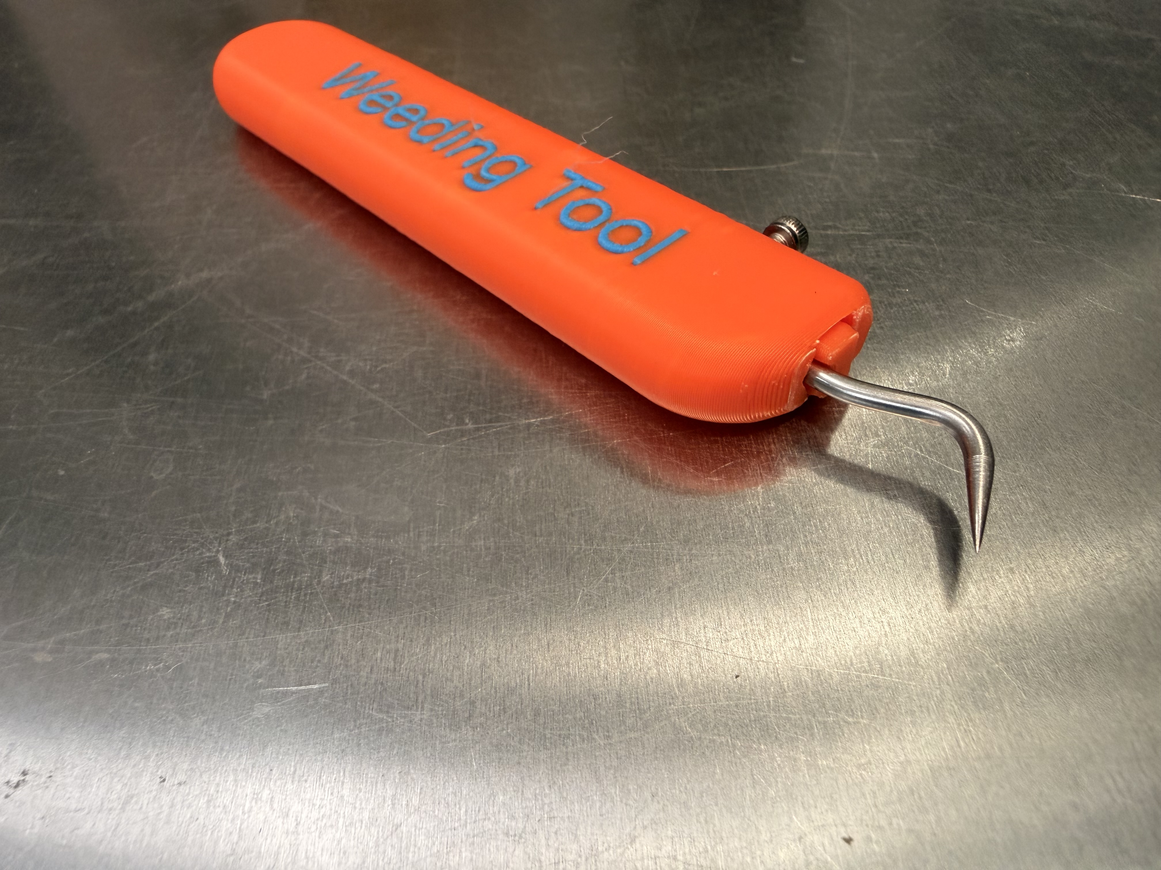 Threaded Clamp Weeding Tool Holder (Heat-Set Insert)