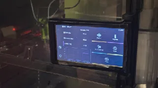 BTT HDMI7 1.2 mounted vertically on 2020 Voron 2.4