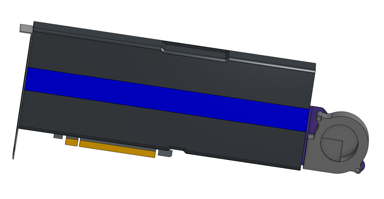 Radeon Pro V340 Fan Mount