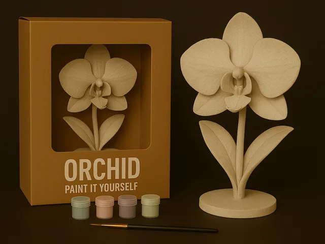 Orchid – Paint-It-Yourself
