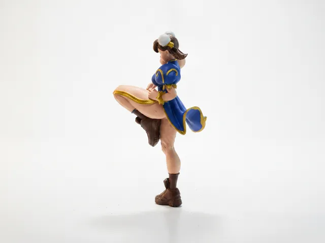 Chun Li Figurine Gaming Character 3D Printable