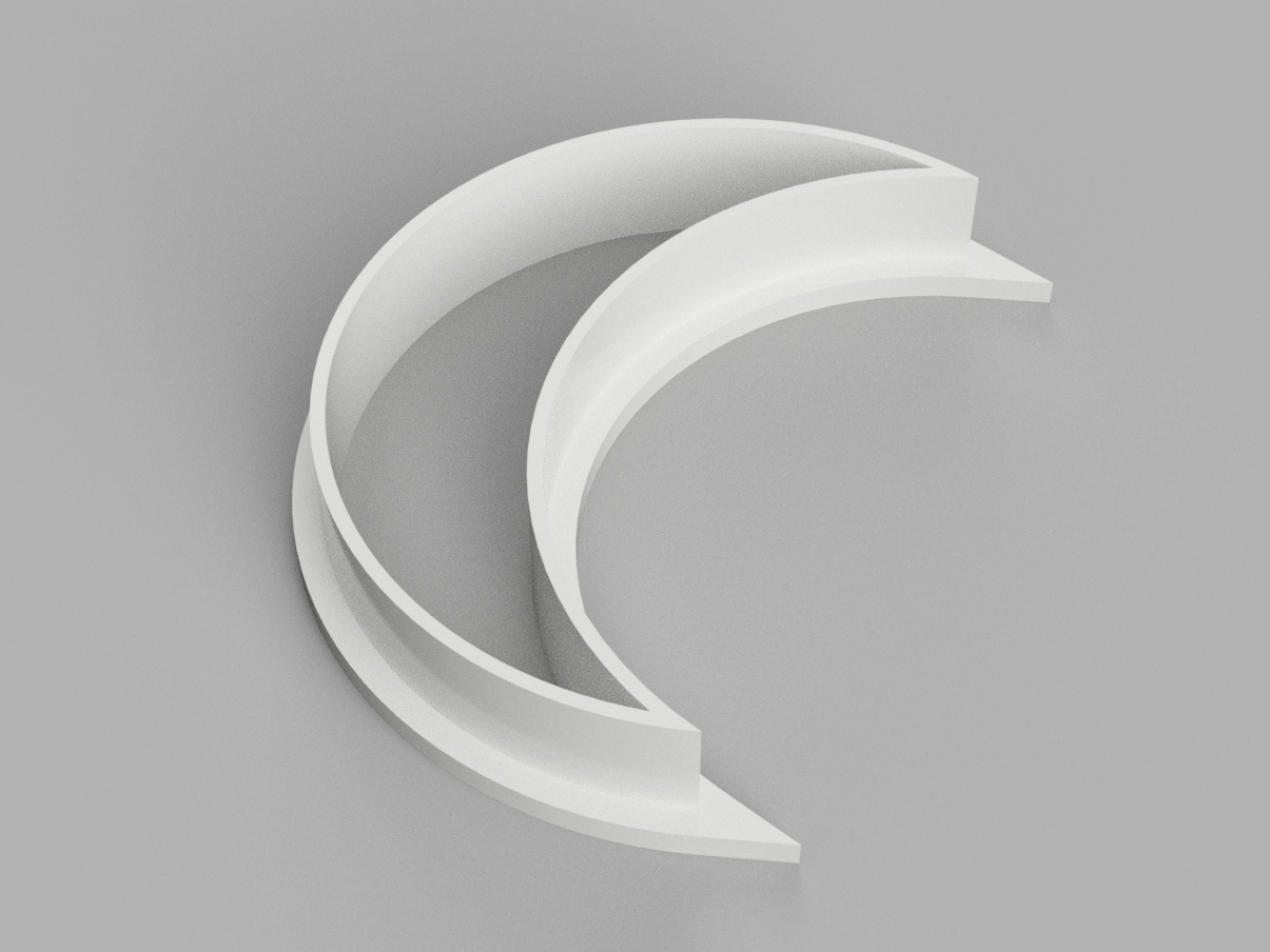 Crescent Moon Cookie Cutter