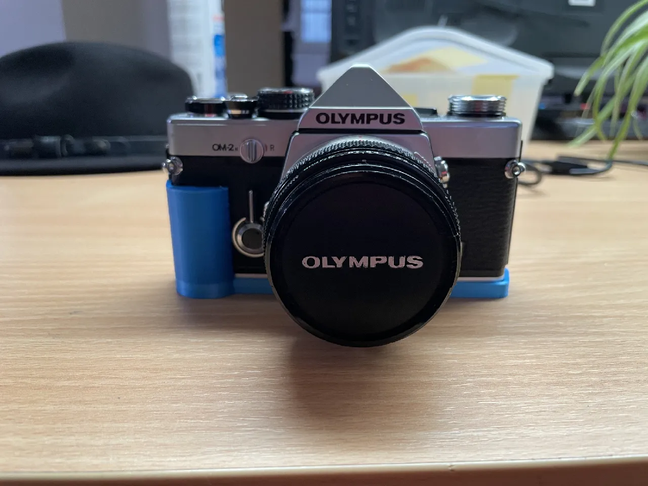 Olympus OM 2/2n Grip by JKB | Download free STL model | Printables.com