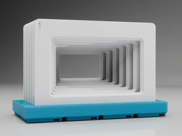 4x5 Hard Matte Storage for Gridfinity