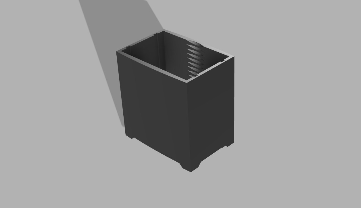 Miniatura 2 do modelo 3D Cheese storage container