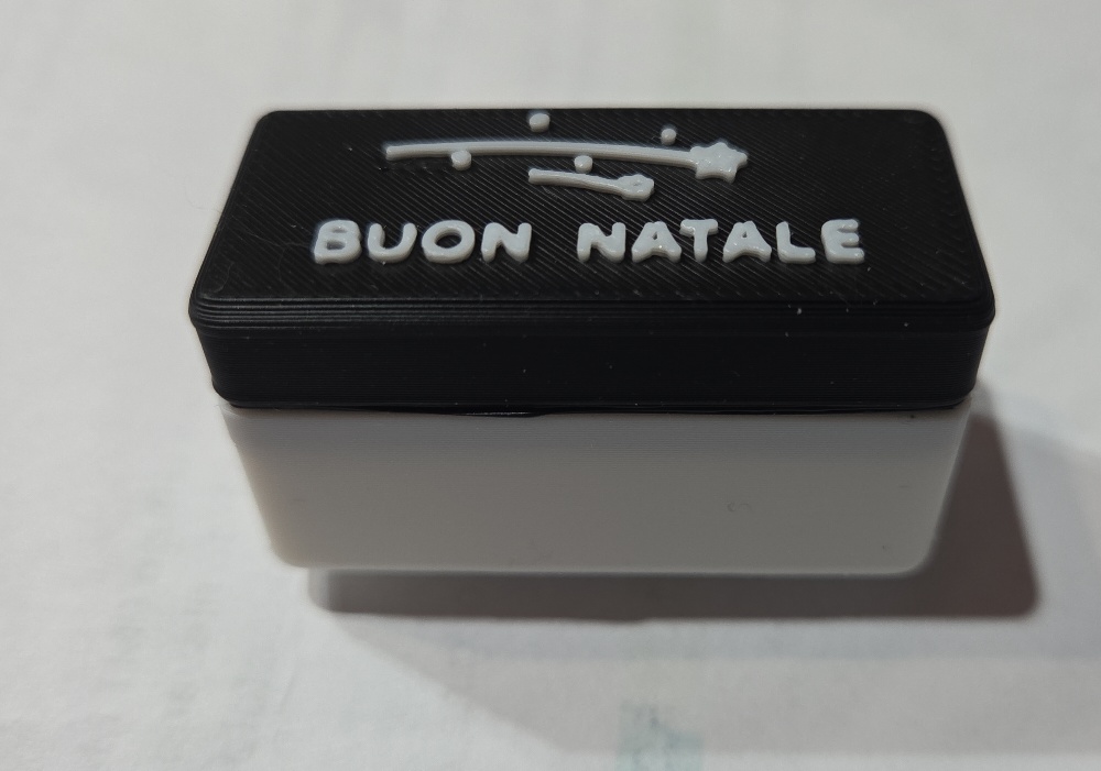 Scatolina Porta Pasticche Componibile - Versione Natale e Personalizzabile
