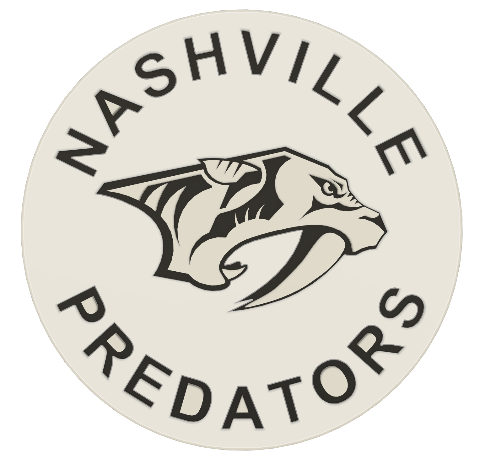 Golf - Golf Ball Marker - NHL - Central - Nashville Predators