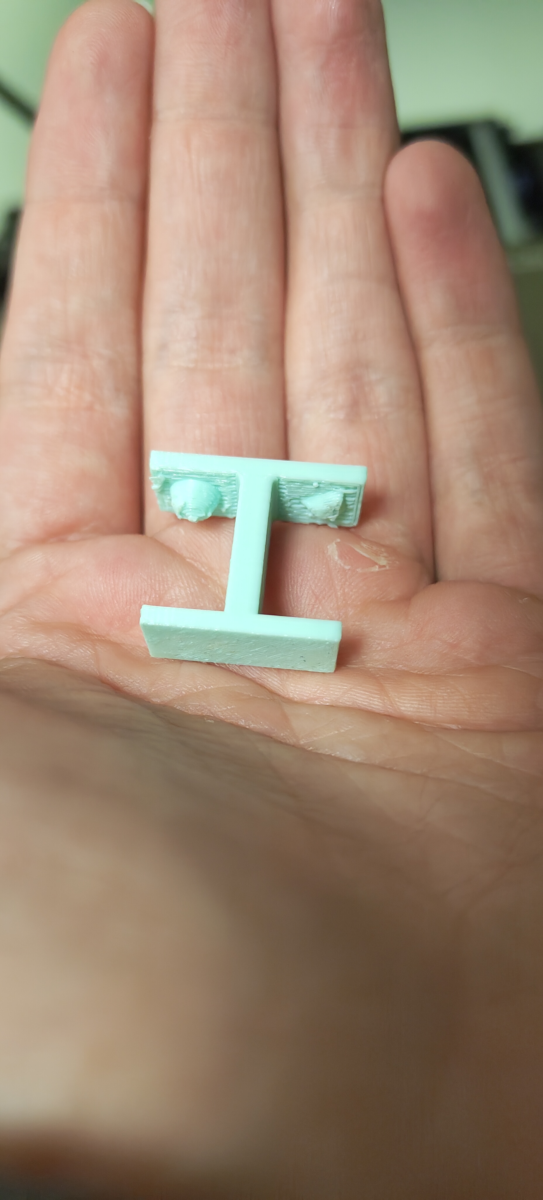 Miniatura 2 do modelo 3D Support test, piramid + sphere