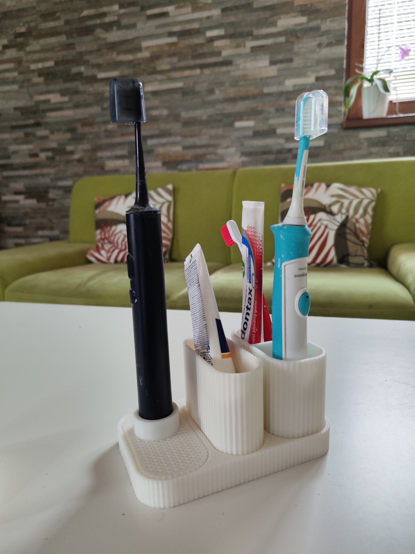 Bathroom Organizer for Xiaomi Toothbrush - Koupelnový pořadač s držákem kartáčku Xiaomi