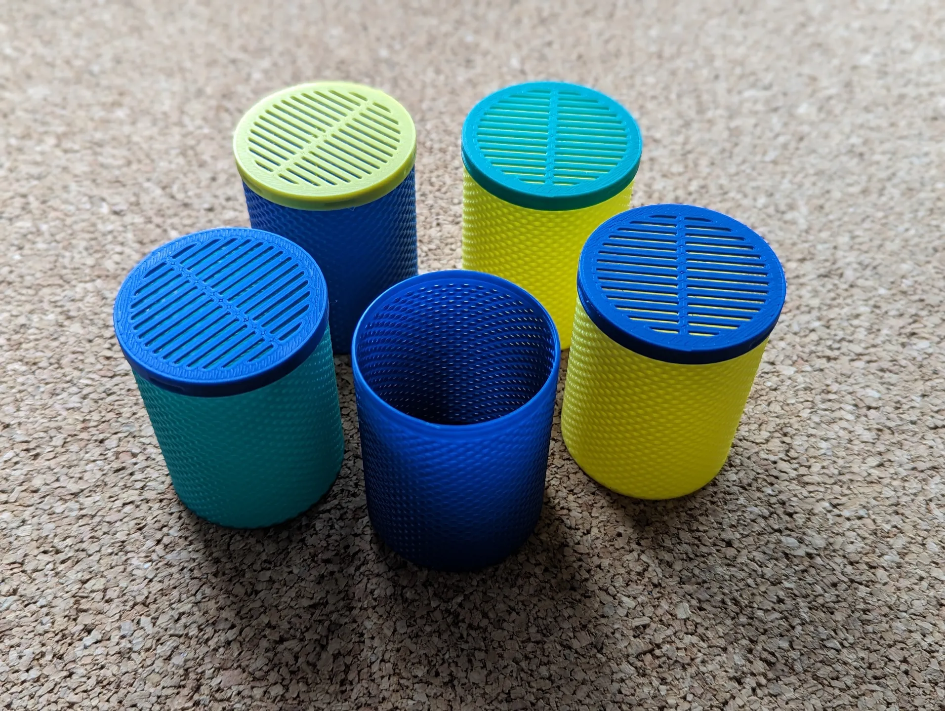 Silica Gel Container with Snap-On Cap (Vase Mode)