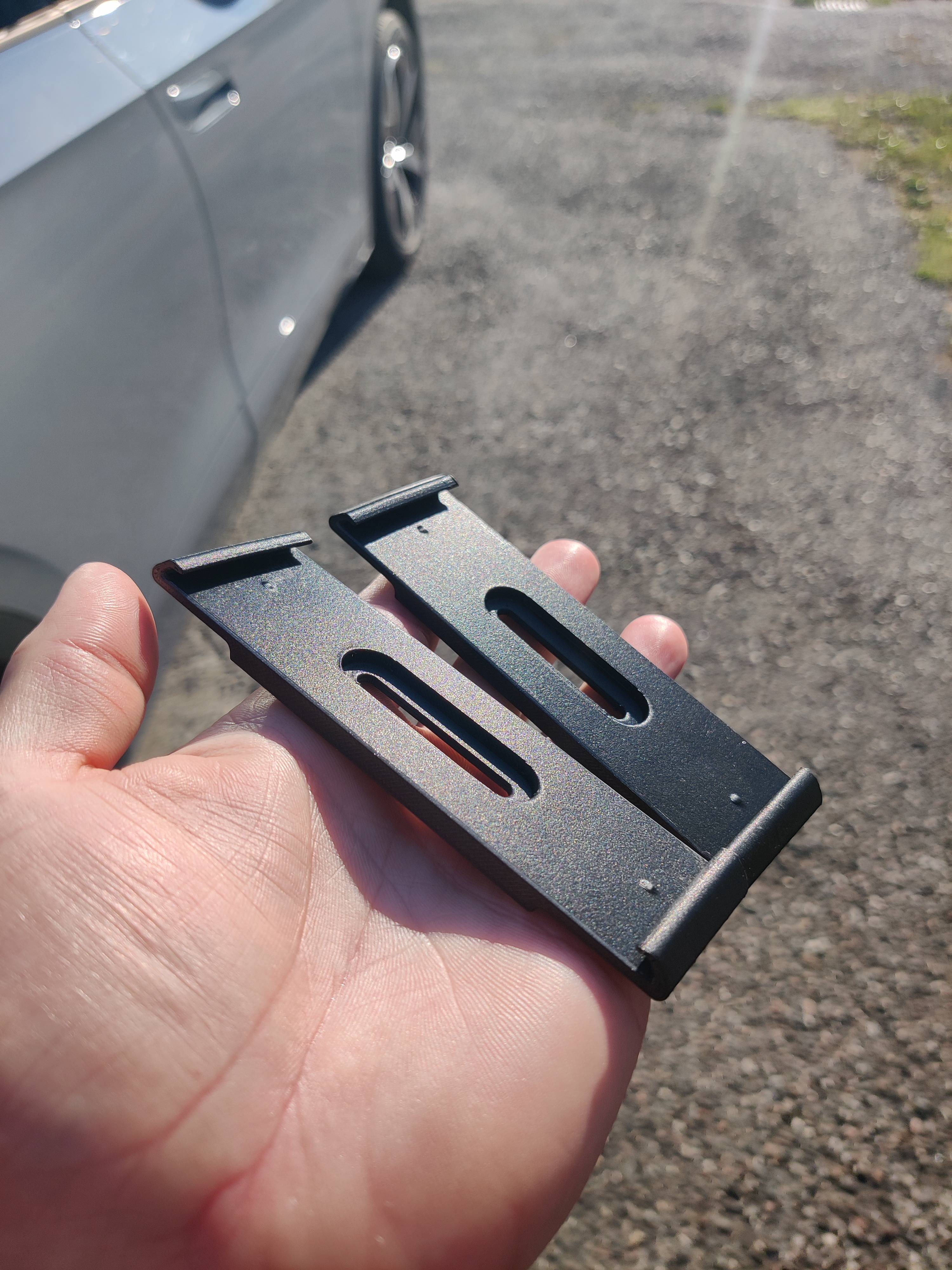 Ultra-Slim EU License Plate Holder