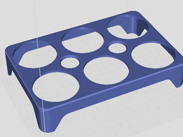 Six Goose Egg Holder 50mm holes