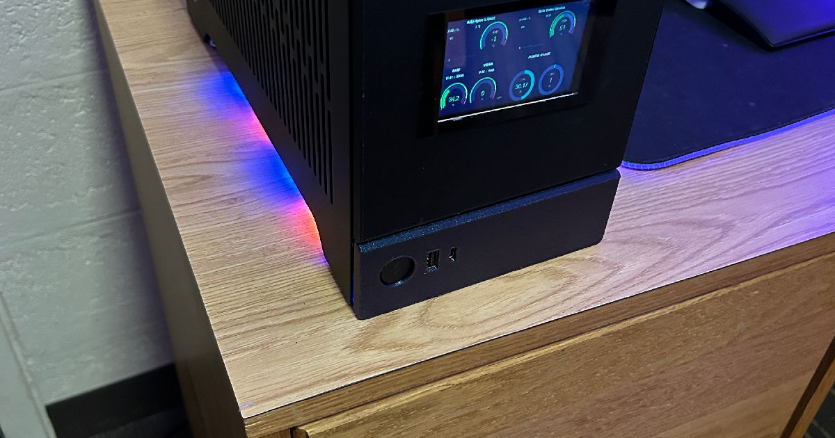 Fractal Terra LCD front panel by Rising_Illuminati | Download free STL ...