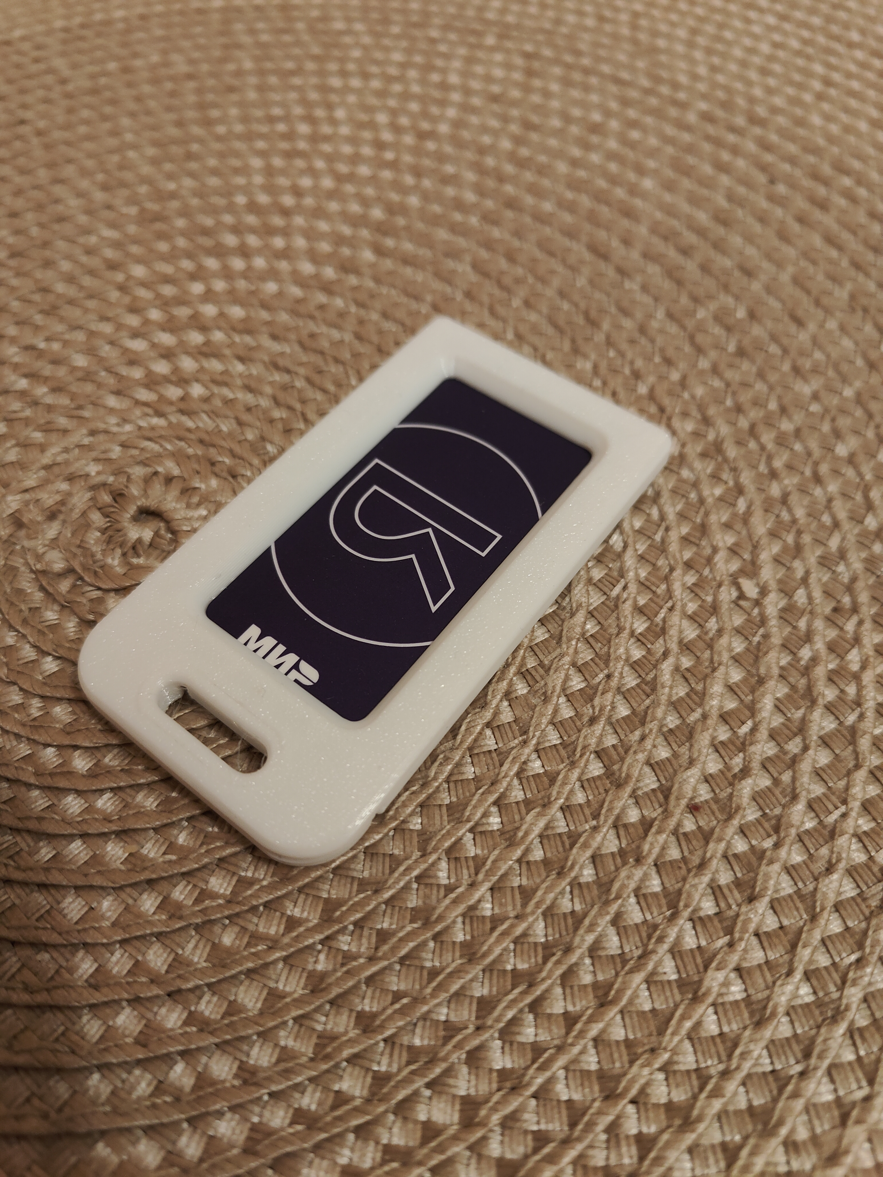 Pay sticker holder