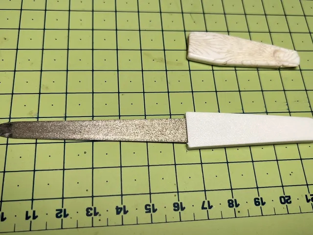 Nail File replacement handle (print-in-place, no glue)