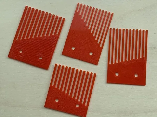 Music Box Comb - WiP !!  (incl. OpenSCAD source)