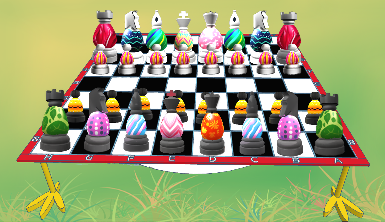 Echiquier de Pâques  Easter chess