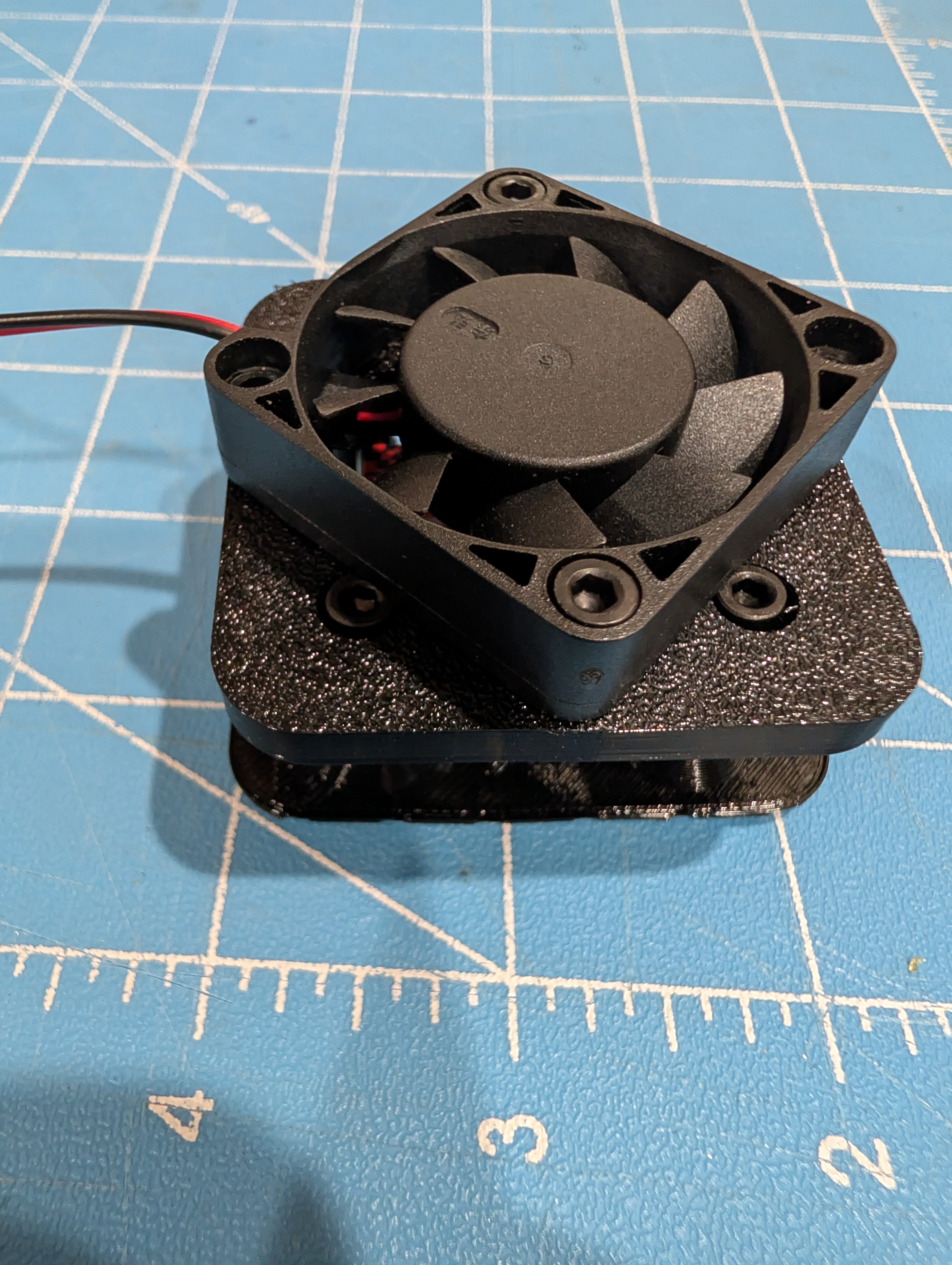 FPV VTX Mount with Cooling Fan