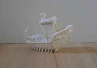 Miniatura 4 do modelo 3D fossil benchy