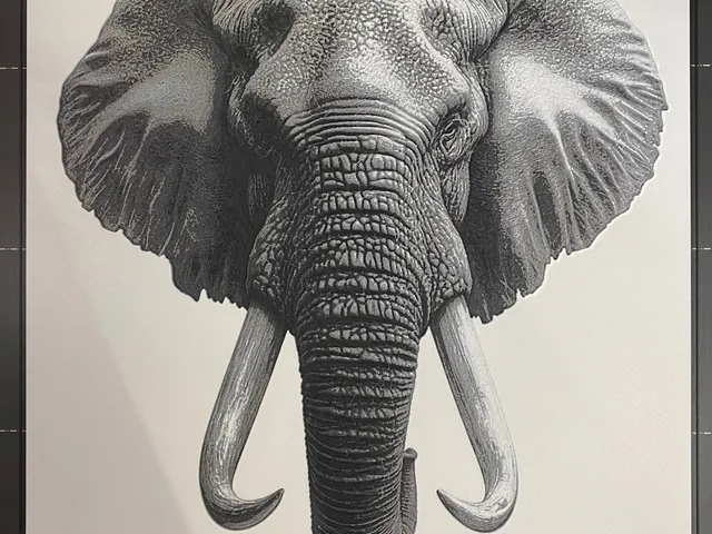 Bull Elephant - Hueforge