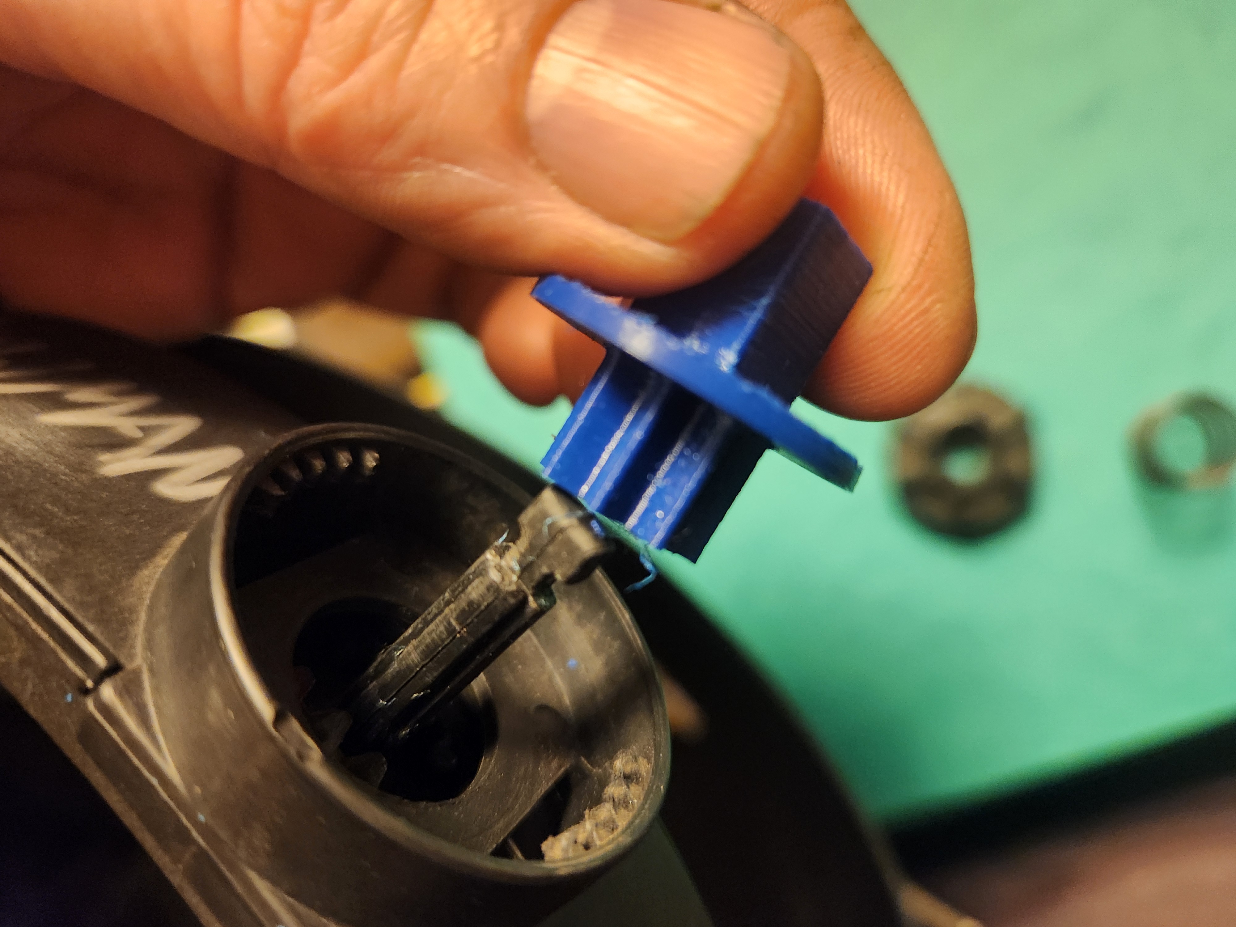 adjustment gear replacement for welding helmet