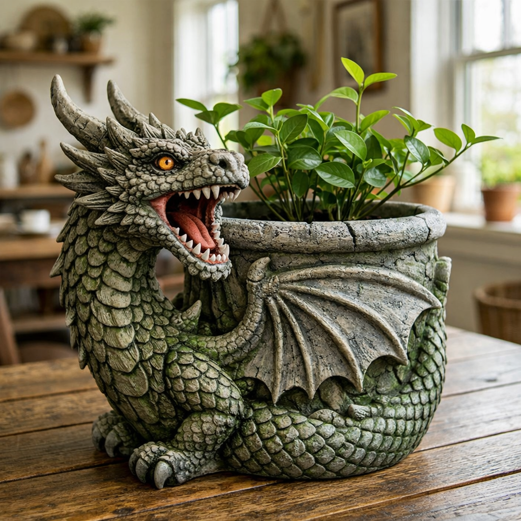 Dragon Planter
