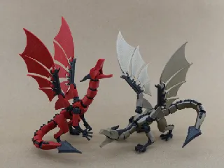 Dragon action figure by soozafone | Download STL model