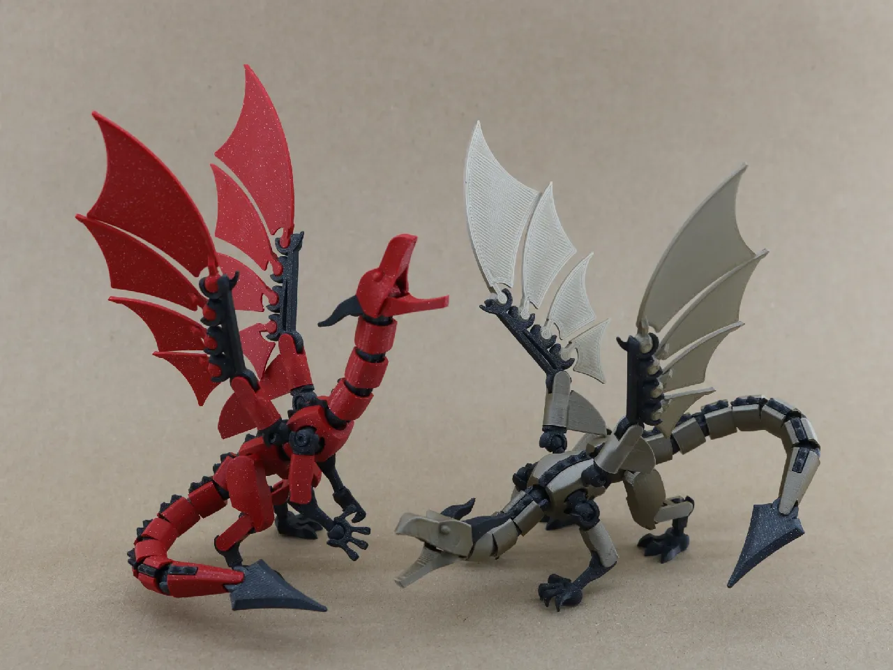 Dragon action figure by soozafone | Download STL model