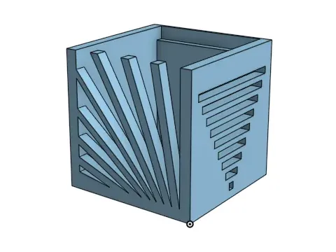 Calibration Cube - Bridging and Overhangs - 20mm Size