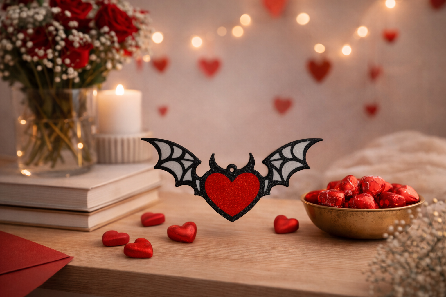 Wings of love Keychain.