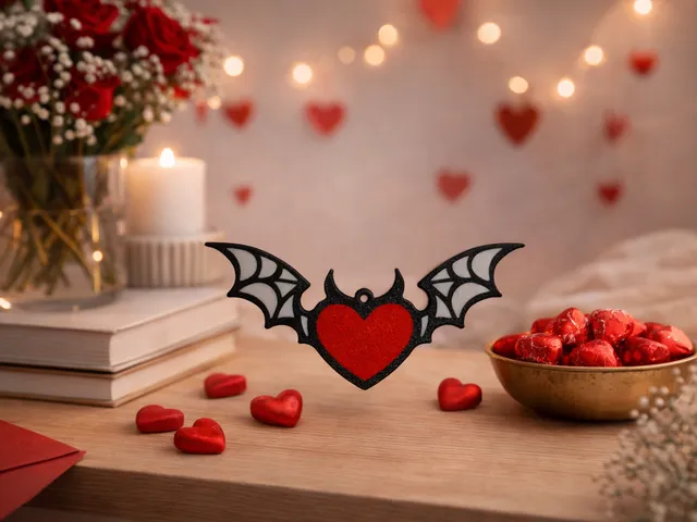 Wings of love Keychain.