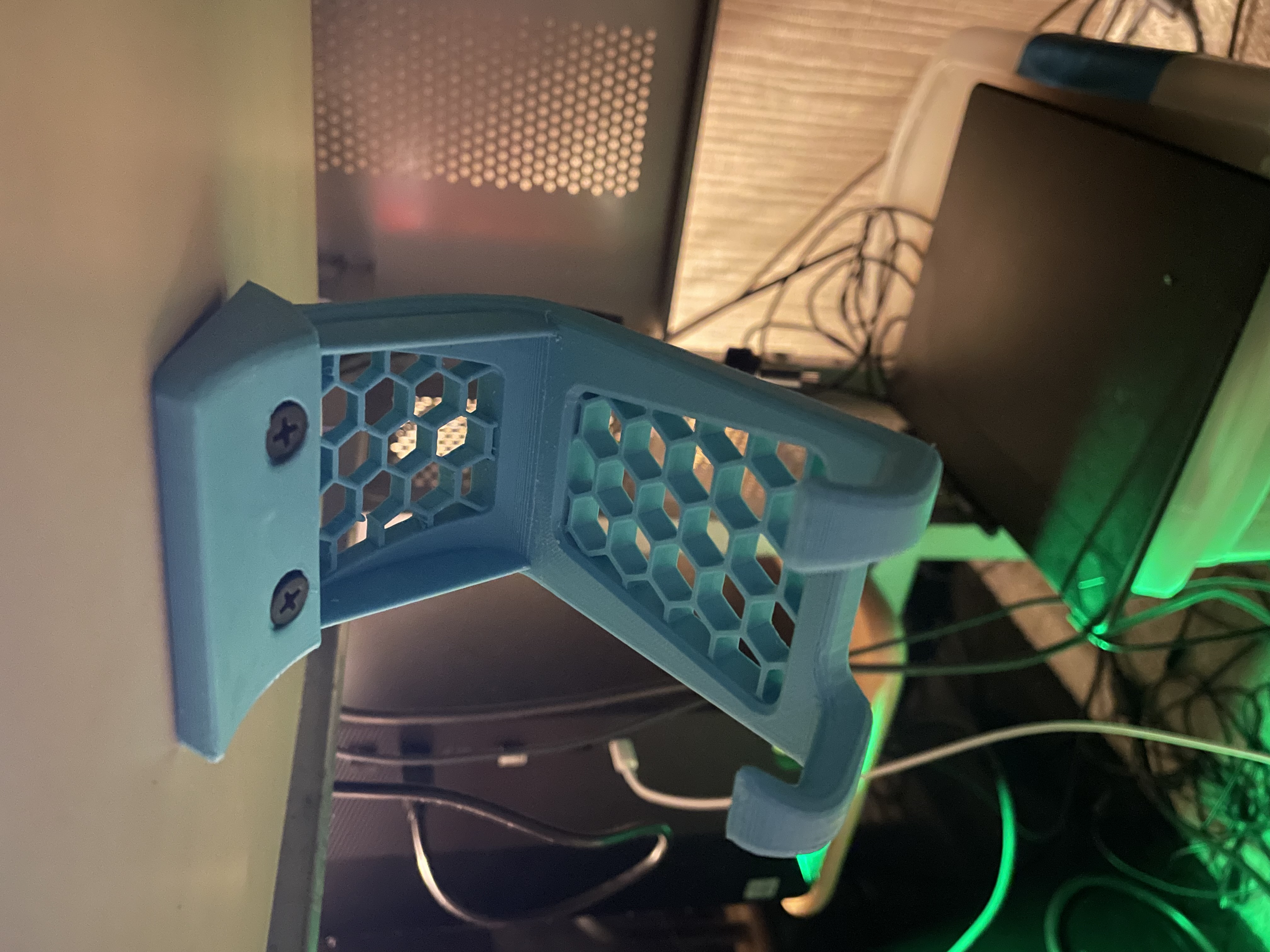 Under Desk Mounted Xbox Controller Holder