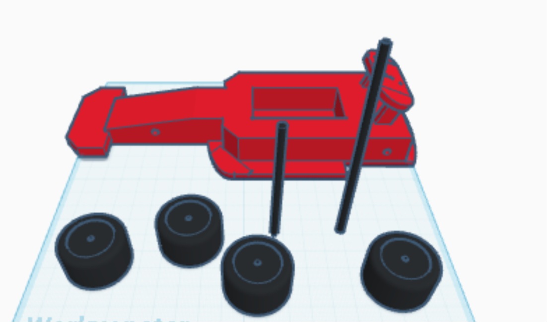 F1 car 3D model