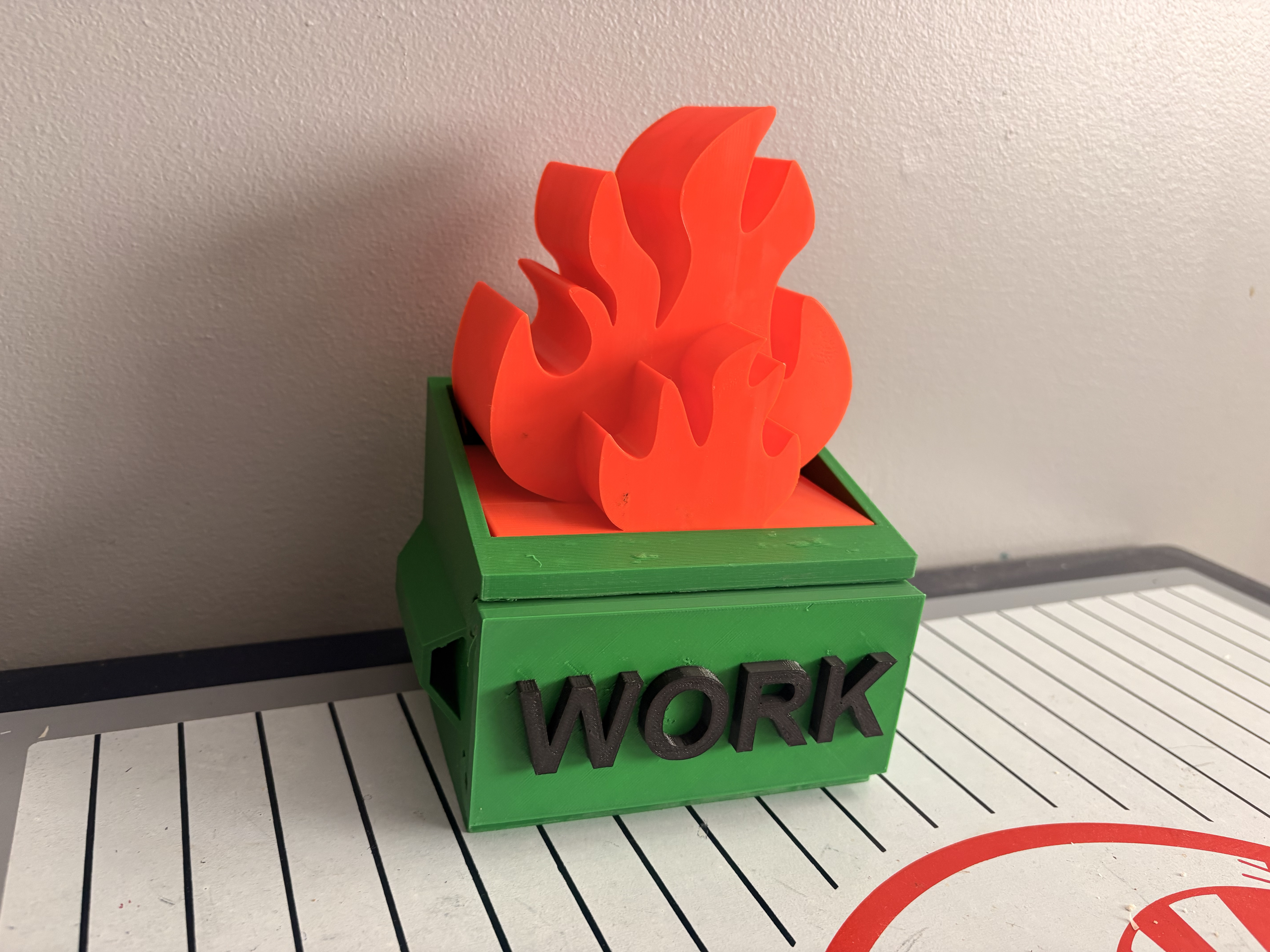Dumpster Fire Box